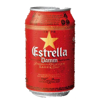 Cerveza estrella(lata)