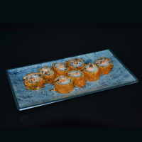 Tempura-Maki salmón