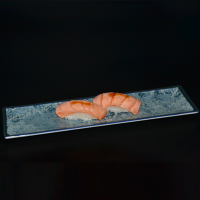 Nigiri salmón flameado